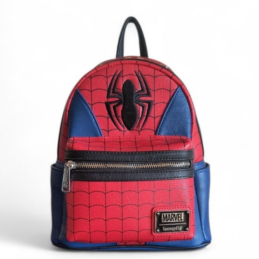 Loungefly Marvel Classic Spider-Man Cosplay Mini Backpack